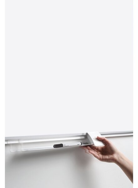 Keramická bílá popisovací tabule LUX, magnetická, 900 x 600 mm