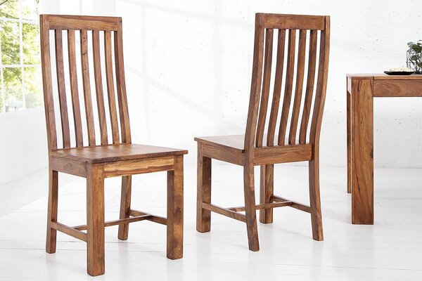 Jídelní set - stůl Timber 160 cm + 4 židle Timber masiv