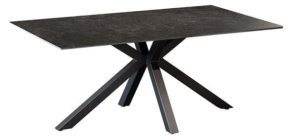 Keramický konferenčný stolík Fabrico 100 cm antracitový