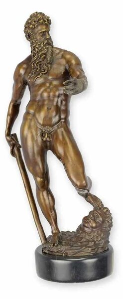 Bronzová socha Neptun podle Giambologni