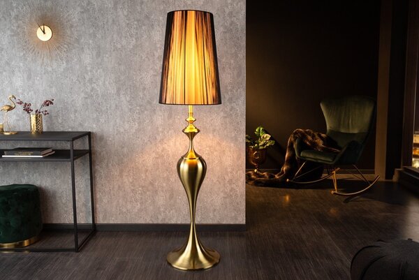 Stojanová lampa Lucy 160 cmzlatá