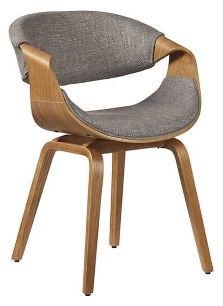 Designová jídelní židle Taariq šedá