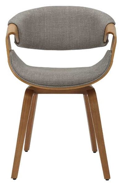 Designová jídelní židle Taariq šedá