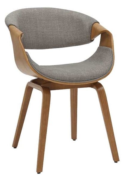 Designová jídelní židle Taariq šedá