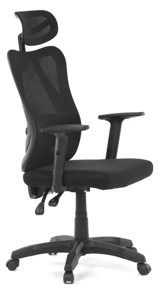 Ergonomická kancelářská židle ORVIN - černá síťovina