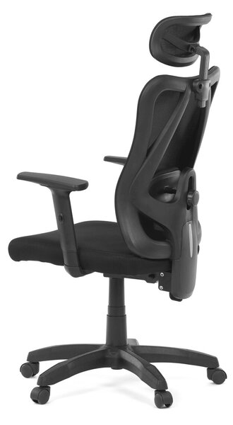 Ergonomická kancelářská židle ORVIN - černá síťovina