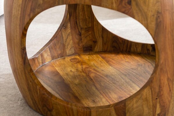 Designový konferenční stolek Velislav 60 cm Sheesham