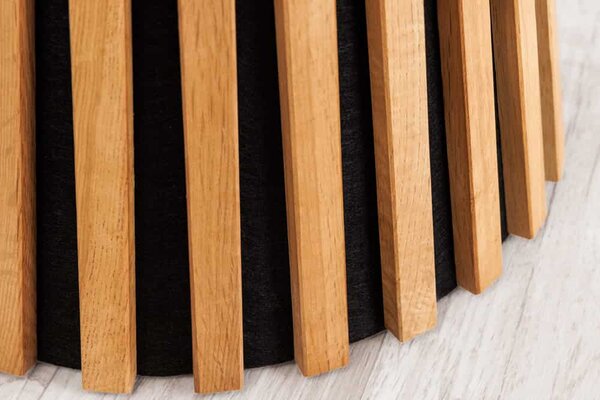 Konferenční stolek Wadeline50 cm dubová dýha