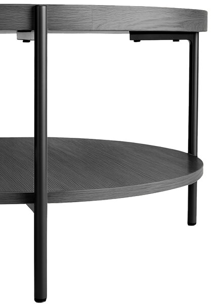 Konferenční stolek Corbitan 80 cm - šedá