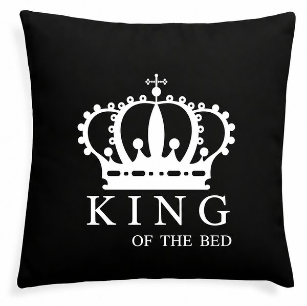 XPOSE® Mikroplyšový povlak na polštář KING (digitální tisk) 40x40 cm