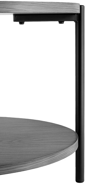 Konferenční stolek Edduma 80 cm - šedá