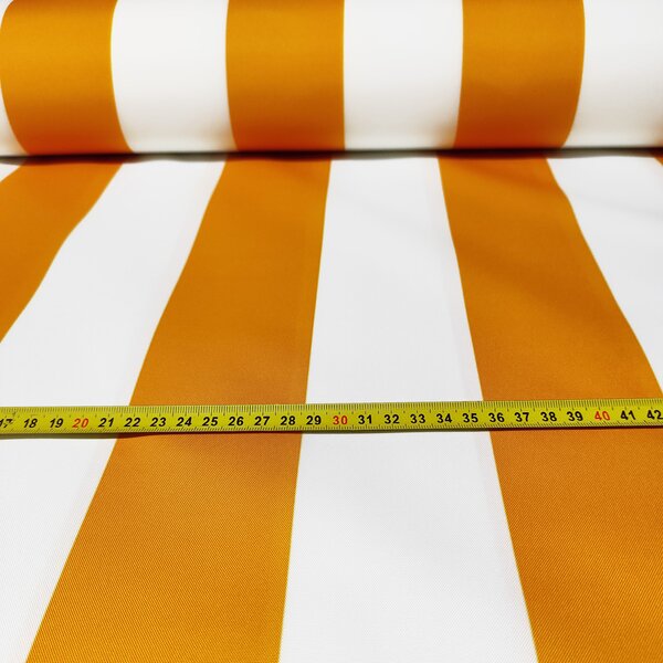 Voděodolná látka Premium, 190 g/m², šíře 160 cm, proužky žluté