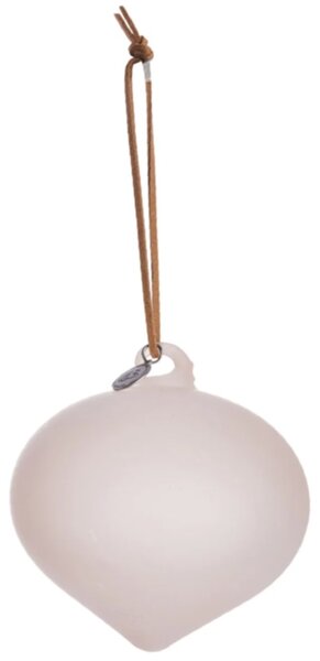 Lene Bjerre Skleněná ozdoba Clarinne - Powder LB150