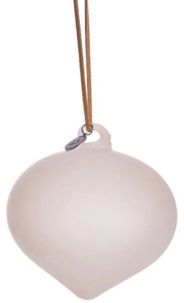 Lene Bjerre Skleněná ozdoba Clarinne - Powder LB150