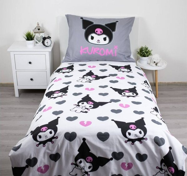 Povlečení Kuromi HK065 140x200, 70x90 cm
