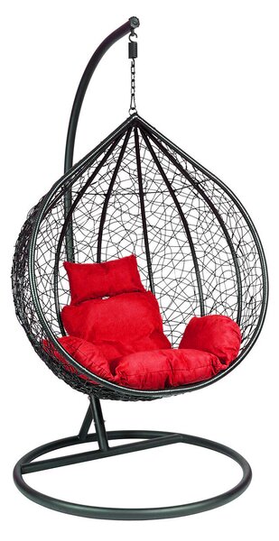 Vodoodpudivá látka Imitace lnu, 220 g/m², šíře 160 cm, červená