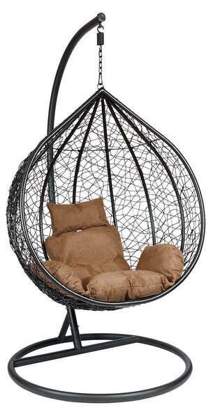 Vodoodpudivá látka Imitace lnu, 220 g/m², šíře 160 cm, camel