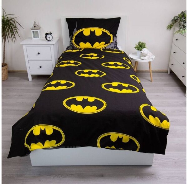 Povlečení Batman The Emblem 140x200, 70x90 cm