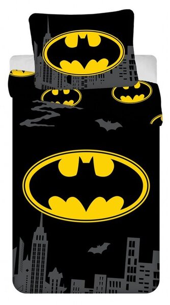 Povlečení Batman The Emblem 140x200, 70x90 cm