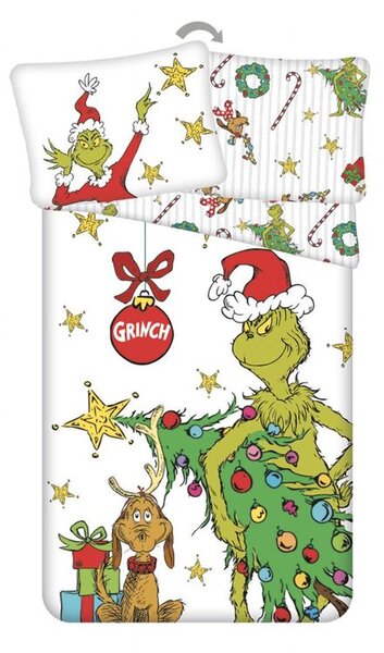 Povlečení Grinch Grinchmas 140x200, 70x90 cm