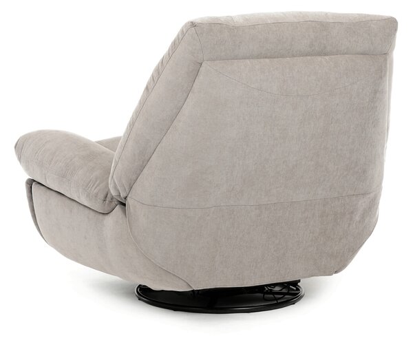 Elektrické polohovací TV křeslo RELAXME - béžová látka