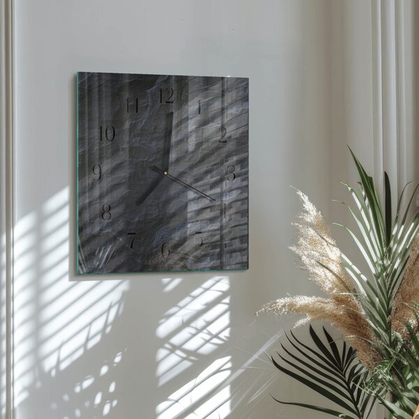 Skleněné hodiny na stěnu Pozadí zskc-30x30-00058007