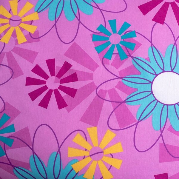Povlečení Minnie Bows and Flowers 140x200, 70x90 cm