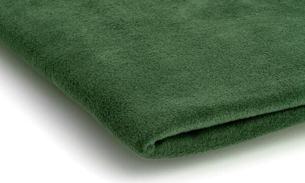 Polar fleece látka 200 g/m², šířka 150 cm, tmavě zelený, metráž