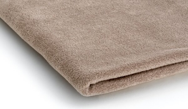 Polar fleece látka 200 g/m², šířka 150 cm, cappuccino, metráž