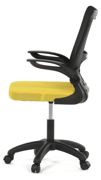 Juniorská židle SMARTSIT - žlutá síťovina