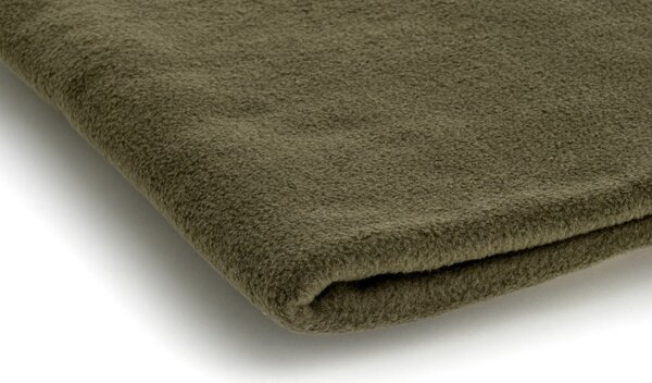 Polar fleece látka 200 g/m², šířka 150 cm, tmavě olivová, metráž