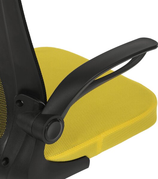 Juniorská židle SMARTSIT - žlutá síťovina