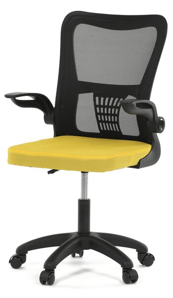 Juniorská židle SMARTSIT - žlutá síťovina