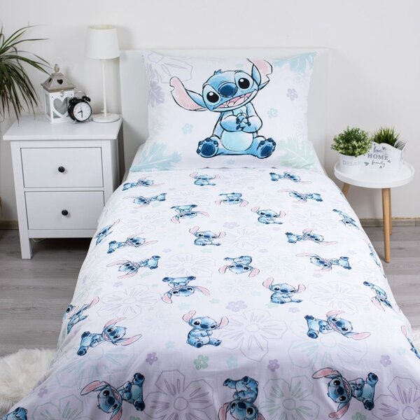 Povlečení Lilo a Stitch Ohana White 140x200, 70x90 cm