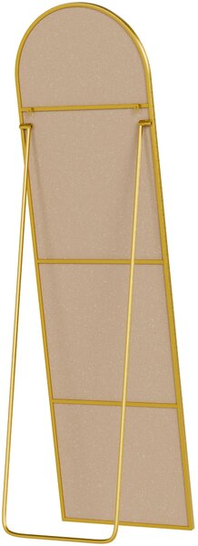 Zrcadlo Moline 140x40 cm - zlaté lesklé
