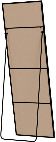 Zrcadlo Benicia 150x50 cm - černé matné