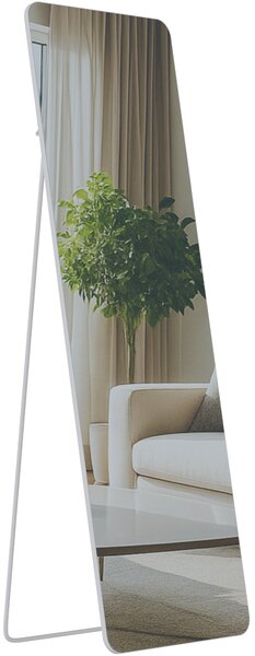 Zrcadlo Gurnee 160x50 cm - bílé matné