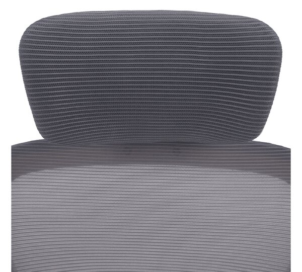 Ergonomická kancelářská židle IMPERIAL - šedá síťovina