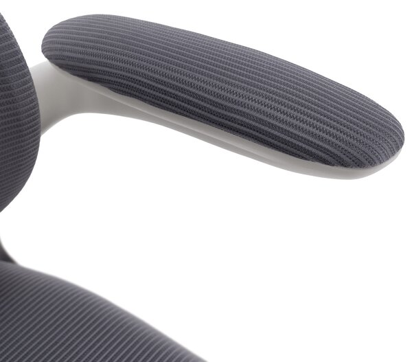 Ergonomická kancelářská židle IMPERIAL - šedá síťovina