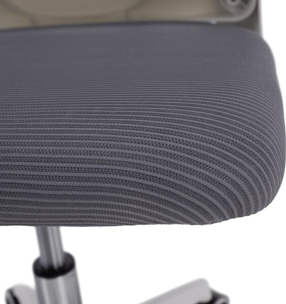 Ergonomická kancelářská židle IMPERIAL - šedá síťovina