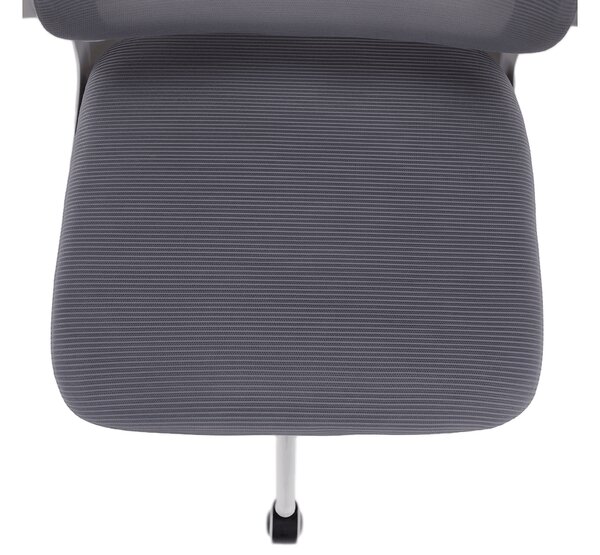 Ergonomická kancelářská židle IMPERIAL - šedá síťovina