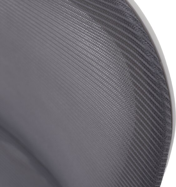 Ergonomická kancelářská židle IMPERIAL - šedá síťovina