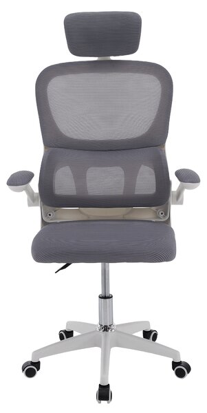 Ergonomická kancelářská židle IMPERIAL - šedá síťovina