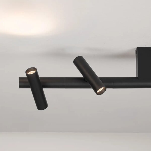 -25 % Dny Marianne - Nova Luce Černé kovové stropní LED světlo Avelo 75 cm