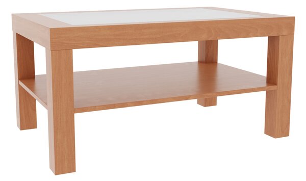 Konferenční stolek NOE sklo 70 x 110 cm, B1 přírodní