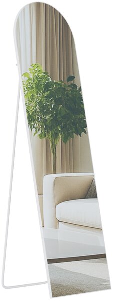 Zrcadlo Moline 140x40 cm - bílé matné