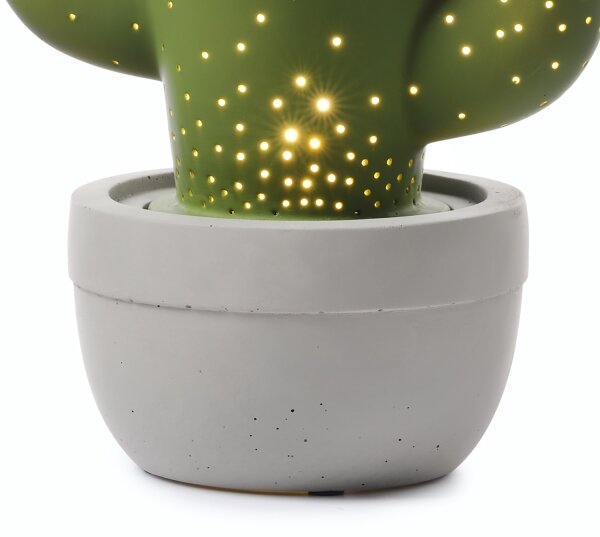 ONLI - Stolní lampa PORCELLANA 1xE14/6W/230V 27 cm kaktus