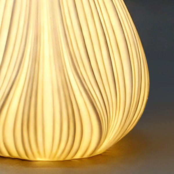 ONLI - Stolní lampa NUVIA 1xE14/6W/230V 25 cm bílá