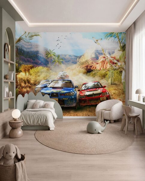 Fototapety Rally v kaňonu, Fototapety doprava, u64438 : uwalls.cz