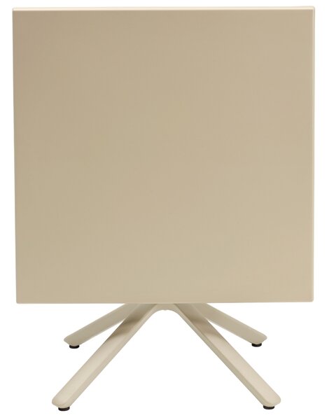SCAB Béžový zahradní skládací stůl Eco 80 x 80 cm